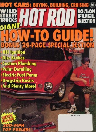 HOT ROD 1992 JUNE - HOT TRUCK TRENDS, HOW-TO GUIDE